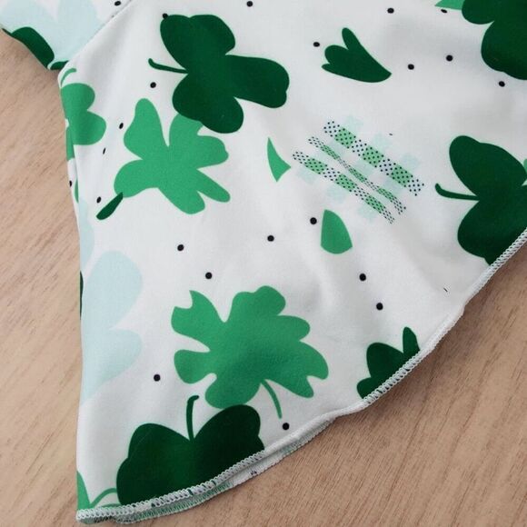 Toddler Girls St Patrick’s Day 3 Piece Casual Set New - Picture 7 of 9